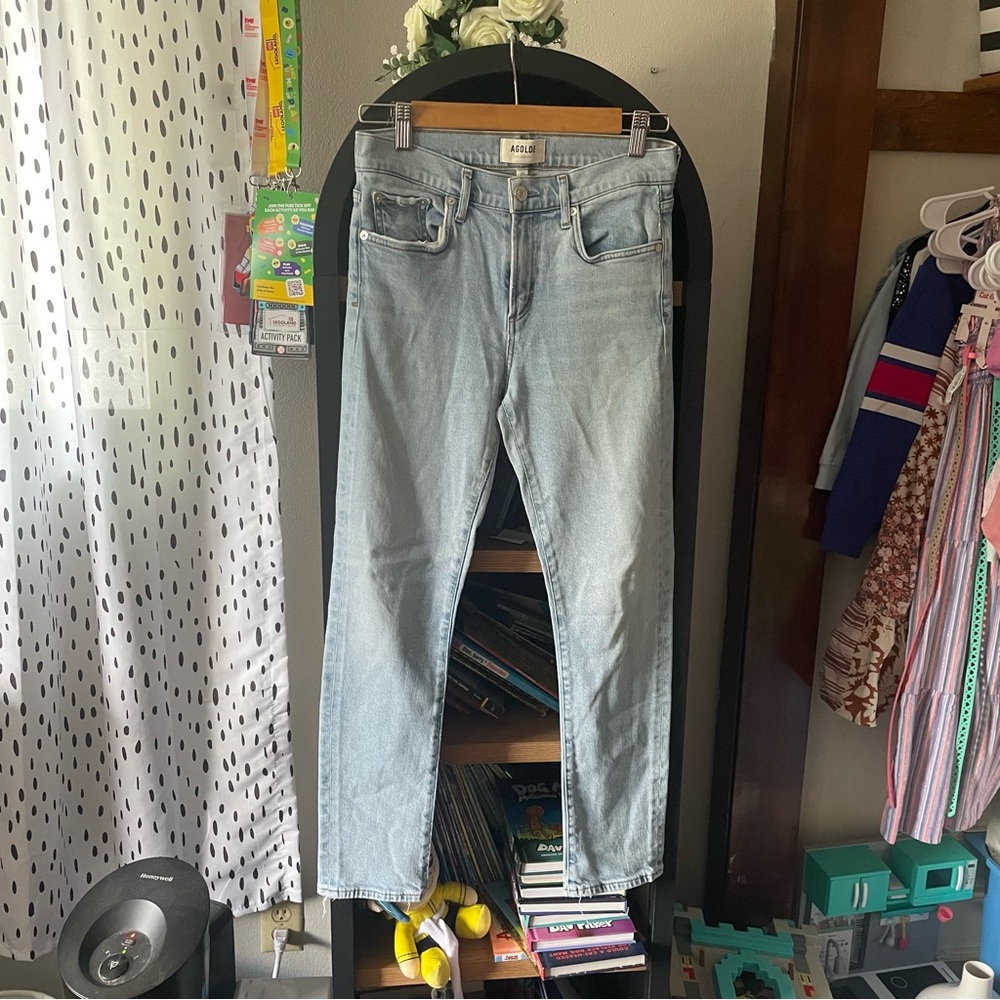 Agolde Toni light wash Jean